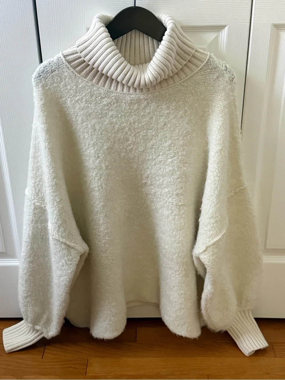 Free People Milo Turtleneck Tunic in White